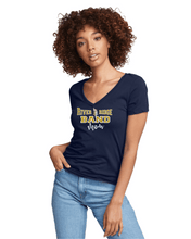 Load image into Gallery viewer, RR-BND-475-06 - Next Level Apparel Ladies' Ideal V - RR Band Mom Logo