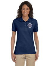 Load image into Gallery viewer, RR-BND-502-2 - Jerzees Adult 5.6 oz. SpotShield™ Jersey Polo - RR Marching Band Logo