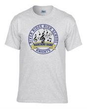 Load image into Gallery viewer, RR-BND-497-11 - Gildan Adult 5.5 oz., 50/50 T-Shirt - RR Band Note Logo