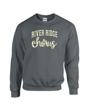 Load image into Gallery viewer, RR-CH-305-1 - Gildan Adult 8 oz., 50/50 Fleece Crew - River Ridge Chorus Logo