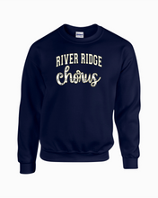 Load image into Gallery viewer, RR-CH-305-1 - Gildan Adult 8 oz., 50/50 Fleece Crew - River Ridge Chorus Logo