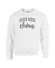 Load image into Gallery viewer, RR-CH-305-1 - Gildan Adult 8 oz., 50/50 Fleece Crew - River Ridge Chorus Logo
