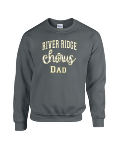 RR-CH-305-3 - Gildan Adult 8 oz., 50/50 Fleece Crew - River Ridge Chorus Dad Logo
