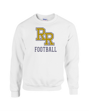 Load image into Gallery viewer, RR-FB-304-1 - Gildan Adult 8 oz., 50/50 Fleece Crew - RR Football Logo