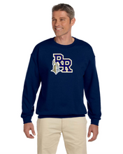 Load image into Gallery viewer, RR-LAX-304-2 - Gildan Adult 8 oz., 50/50 Fleece Crew - RR KNIGHTS Logo