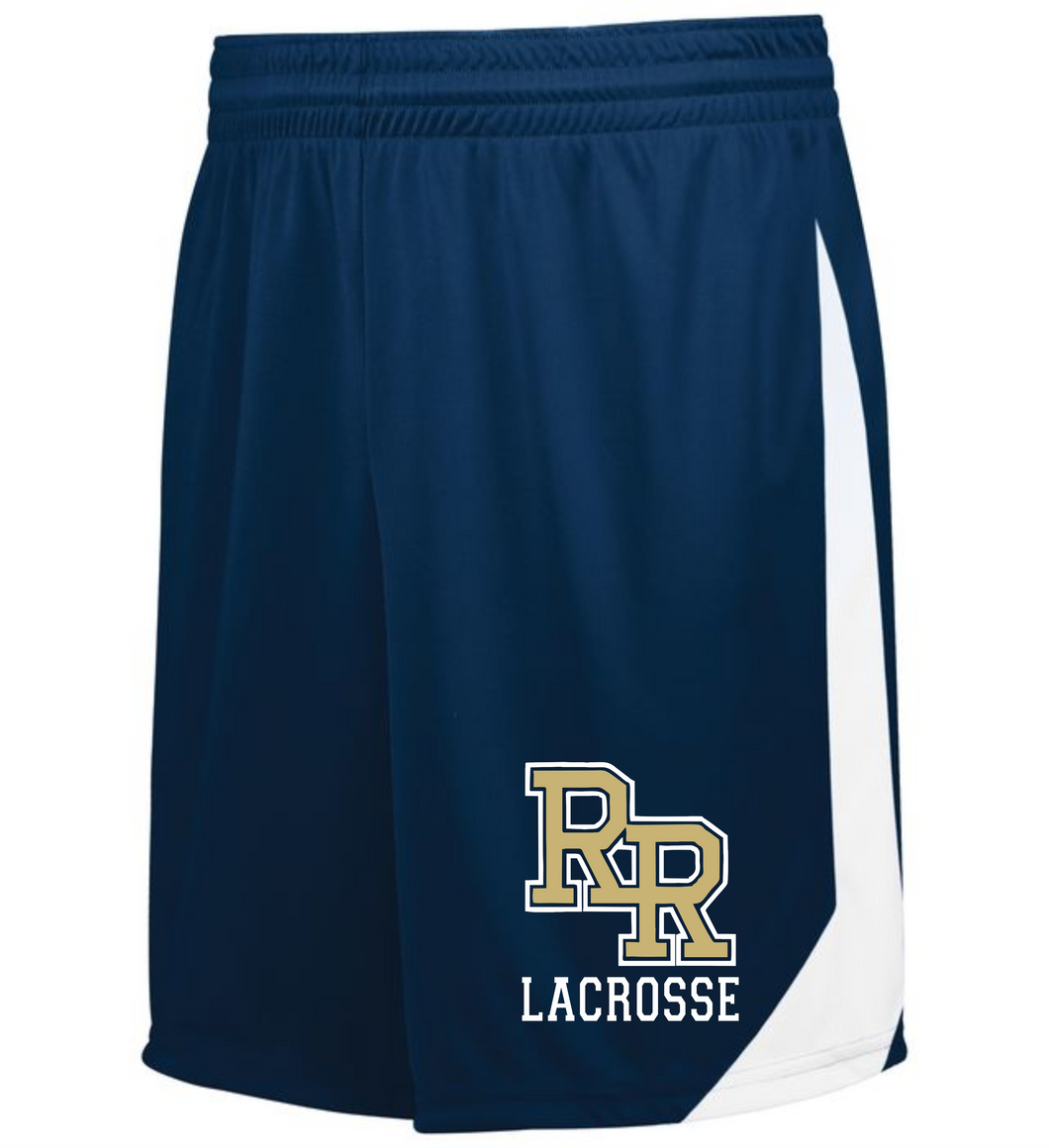 RR-LAX-730-1 - High Five Athletico Shorts (6 1/2 Inch Inseam) - RR Lacrosse Logo