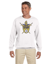 Load image into Gallery viewer, Item RR-SOC-304-1 - Gildan Adult 8 oz., 50/50 Fleece Crew - RR Lady KNIGHTS Soccer Logo