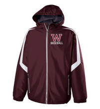 Load image into Gallery viewer, WW-BB-407-2 - Holloway Charger Jacket - Woodstock W Baseball Logo