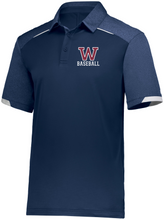 Load image into Gallery viewer, WW-BB-503-2 - Russell Legend Polo - Woodstock W Baseball Logo
