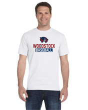Load image into Gallery viewer, WW-BB-589 - BEEFY-Tee - Hanes Men's Tall Beefy-T - Woodstock Baseball Logo