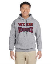 Load image into Gallery viewer, WW-FB-301-03 - Gildan Adult 8 oz., 50/50 Fleece Hoodie - We Are Woodstock Logo