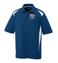 Load image into Gallery viewer, WW-FB-506-2 - Augusta Premier Polo - WW Football Logo