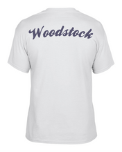 Load image into Gallery viewer, WW-FB-532-10 - Gildan Adult 5.5 oz., 50/50 T-Shirt - Laces Wolverine & Woodstock Script Logo