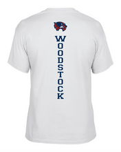 Load image into Gallery viewer, WW-FB-532-09 - Gildan Adult 5.5 oz., 50/50 T-Shirt - Laces & WW Wolverines Logo