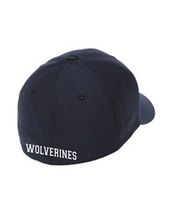 WW-FB-903-5 - Flexfit Adult Cool and Dry Tricot Cap - Football Laces Logo