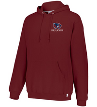 Load image into Gallery viewer, WW-GLAX-091-2 - Russell Athletic Unisex Dri-Power® Hooded Sweatshirt - Wolverines Girls' Lacrosse Logo