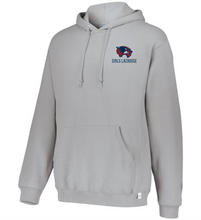 Load image into Gallery viewer, WW-GLAX-091-2 - Russell Athletic Unisex Dri-Power® Hooded Sweatshirt - Wolverines Girls' Lacrosse Logo