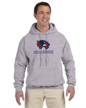 Load image into Gallery viewer, WW-GLAX-301-2 - Gildan-Hoodie - Wolverine Girls Lacrosse Logo