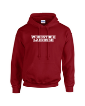 Load image into Gallery viewer, WW-GLAX-301-3 - Gildan-Hoodie - Woodstock Lacrosse Logo