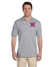 Load image into Gallery viewer, WW-GLAX-553-1 - Jerzees 5.6 oz. Spot Shield Jersey Polo - Woodstock Girls Lacrosse Logo