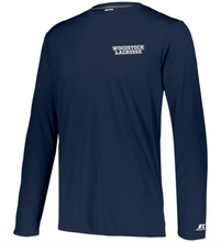 Load image into Gallery viewer, WW-GLAX-557-3- Attain Wicking Raglan Long Sleeve Tee - Woodstock Lacrosse Logo