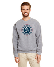 Load image into Gallery viewer, WW-LAX-305-1 - Gildan Adult 8 oz., 50/50 Fleece Crew - Woodstock LAX Circle Logo