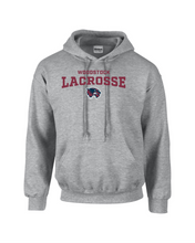 Load image into Gallery viewer, WW-LAX-306-3 - Gildan-Hoodie - Woodstock LAX Wolverine Logo