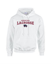 Load image into Gallery viewer, WW-LAX-306-3 - Gildan-Hoodie - Woodstock LAX Wolverine Logo