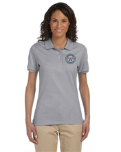 Load image into Gallery viewer, WW-LAX-553-2 - Jerzees 5.6 oz. SpotShield Jersey Polo - Woodstock W LAX Logo