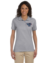 Load image into Gallery viewer, WW-LAX-553-5 - Jerzees 5.6 oz. SpotShield Jersey Polo - WW Wolverine Logo