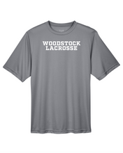 Load image into Gallery viewer, WW-LAX-623-8 - Team 365 Zone Performance Short Sleeve T-Shirt - Woodstock Lacrosse Logo