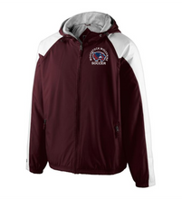 Load image into Gallery viewer, WW-SOC-401-3 - Holloway Homefield Jacket - Woodstock Wolverine Soccer Logo
