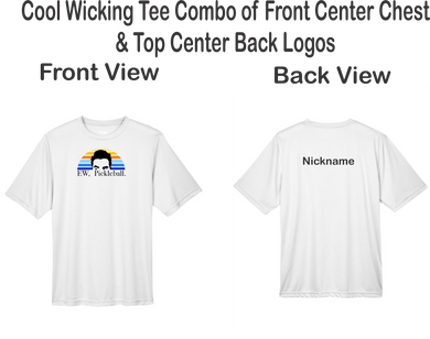 A-Team-103 - Team 365 Zone Performance Short Sleeve T-Shirt - Pickelball A Team Logo & Personalized Nickname