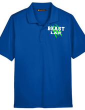 Load image into Gallery viewer, BEAST-LAX-503-2 - Harriton Advantage Snag Protection Plus Polo - BEAST LAX Logo