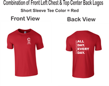 Load image into Gallery viewer, CCT-521-5 - Gildan Adult Softstyle Short Sleeve T-Shirt -  T-Shirt All Day Every Day Logos