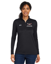 Load image into Gallery viewer, CHS-LAX-113-1 - Under Armour Team Tech Quarter-Zip - Warrior Lacrosse Logo