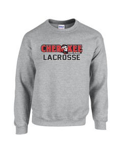 CHS-LAX-305-4 - Gildan Adult 8 oz., 50/50 Fleece Crew -  CHS Lacrosse Logo