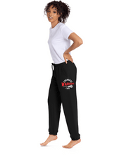 Load image into Gallery viewer, CHS-LAX-311-3 - Next Level Apparel Ladies&#39; Laguna Sueded Sweatpant - Cherokee Warriors Logo