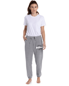 CHS-LAX-311-3 - Next Level Apparel Ladies' Laguna Sueded Sweatpant - Cherokee Warriors Logo