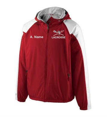 CHS-LAX-401-1 - Holloway Homefield Jacket - Warrior Lacrosse Logo & Personalized Name