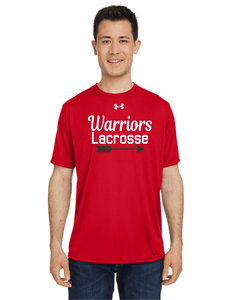 CHS-LAX-601-5 - Under Armour Team Tech Short Sleeve T-Shirt - Warriors LAX Arrow Logo