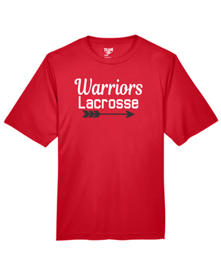 CHS-LAX-603-5 - Team 365 Zone Performance Short Sleeve T-Shirt -  Warriors Lacrosse Arrow Logo