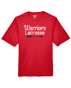 CHS-LAX-603-5 - Team 365 Zone Performance Short Sleeve T-Shirt -  Warriors Lacrosse Arrow Logo