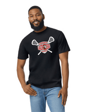 Load image into Gallery viewer, CHS-LAX-615-2 - Gildan Softstyle® Short Sleeve T-Shirt - Cherokee Lacrosse Warriors Logo