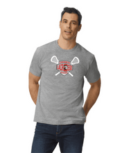 Load image into Gallery viewer, CHS-LAX-615-2 - Gildan Softstyle® Short Sleeve T-Shirt - Cherokee Lacrosse Warriors Logo