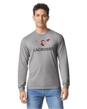 Load image into Gallery viewer, CHS-LAX-616-1 - Gildan Unisex Softstyle CVC Long Sleeve T-Shirt - Warrior Lacrosse Logo