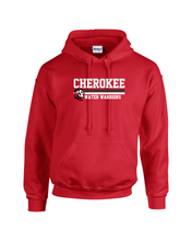 Load image into Gallery viewer, CHS-SD-303-2 - Gildan Hoodie Sweatshirt - Cherokee Warrior Water Warriors Logo