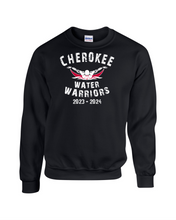 Load image into Gallery viewer, CHS-SD-304-1 - Gildan Adult 8 oz., 50/50 Fleece Crew Sweatshirt - Cherokee Water Warriors Logo