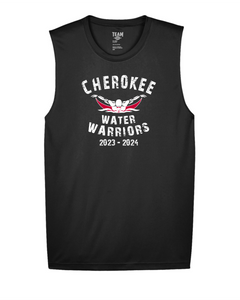 CHS-SD-408-1 - Team 365 Zone Performance Muscle T-Shirt - Cheorkee Water Warriors Logo