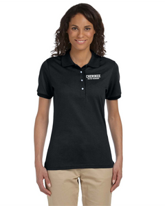 CHS-SD-507-4 - Jerzees 5.6 oz. SpotShield Jersey Polo - Water Warriors CHS Swim & Dive Logo